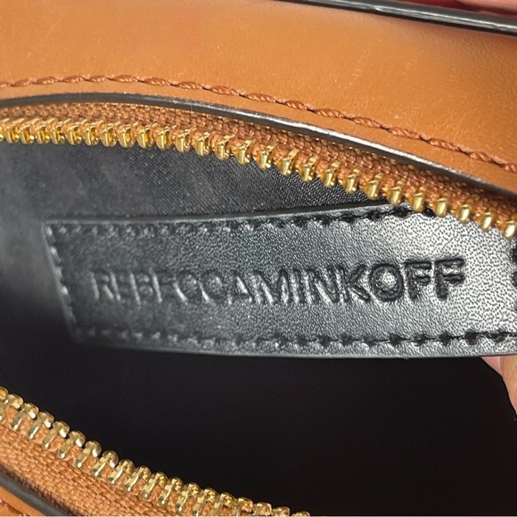 Rebecca Minkoff - Camel leather multi tassel cross body bag. - Picture 9 of 16